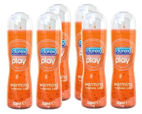 Durex Play Warming 6 X 50ml Postcondoomsnl