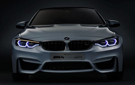 Ces 2015 Bmw M4 Concept Iconic Lights Showcases Laser And Oled