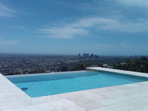 Hollywood Hills Infinity Pool With Amazing Views Dream Pools