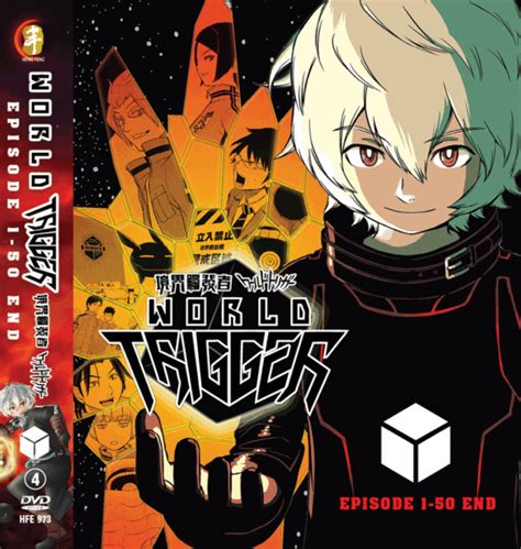 Anime Dvd World Trigger Season 1 Episode 1 50 End Eng Sub For Sale