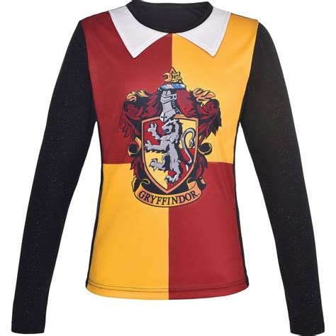 Child Gryffindor Long Sleeve Shirt Harry Potter Party City
