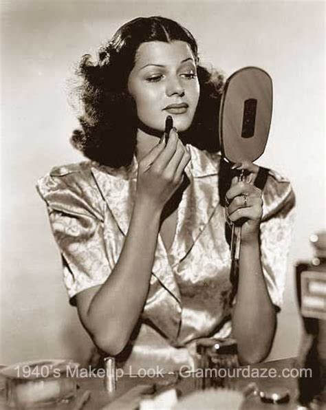 The History Of 1940s Makeup 1940 To 1949 Glamour Daze Old Hollywood
