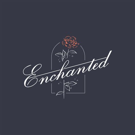 Enchanted Inktober Logo Design By Candice Oates Corporate Identity