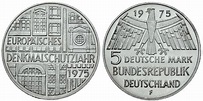 5 DM Europäisches Denkmalschutzjahr BRD 1975 | muenzenladen.de