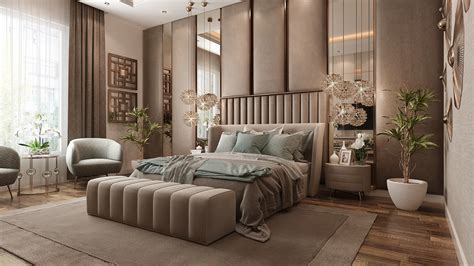Luxury Master Bedroom On Behance
