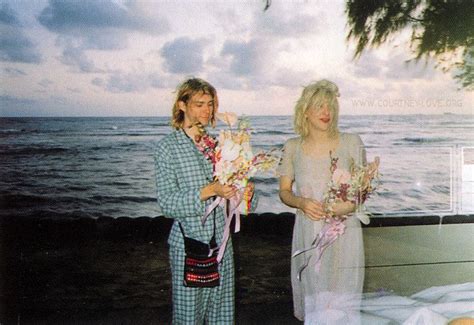 Kurt Cobain Y Courtney Love Se Cumplen 31 Años De La Boda Grunge
