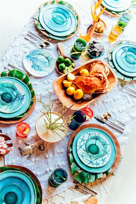 A look at pottery barn's sustainability shop, which includes furniture, decor, and more. Tropical Tabletop with Pottery Barn | Tropical tabletop ...