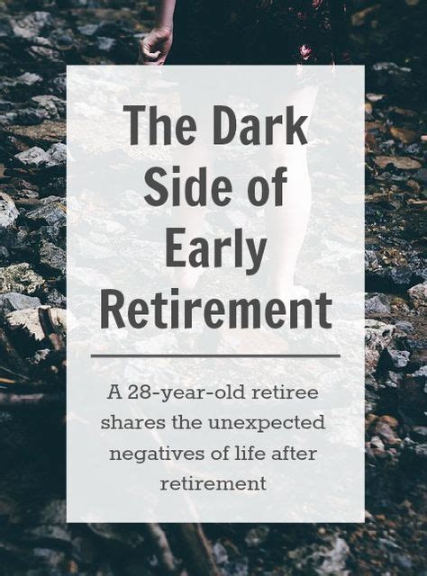 Early Retirement Is Amazing But Nothing Is Perfect Here Are The