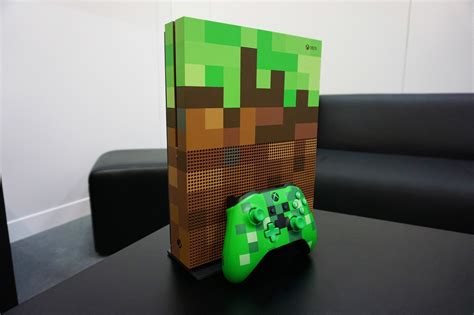 Hands On With The Minecraft Xbox One S Limited Edition Bundle Windows