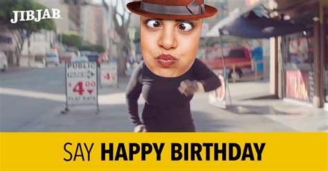 someone s birthday add their face to pharrell s mega hit “happy” and wish them a very happy