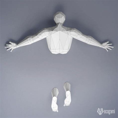 Make Your Own Papercraft Human Sculpture Paper Crafts Human