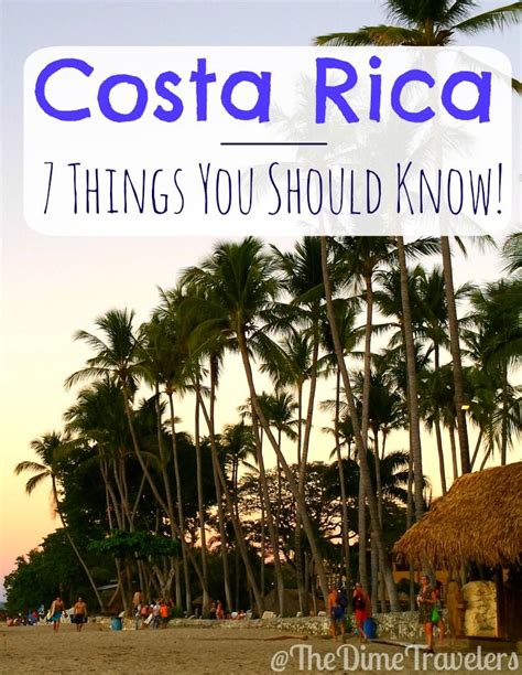 Things You Should Know Before Going To Costa Rica This Is A Bucket