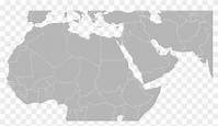 File Blankmap Svg Wikimedia - Middle East And Africa Map Vector, HD Png ...