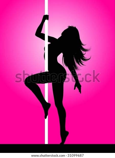 Sexy Pole Dancer Stock Vector Royalty Free 31099687