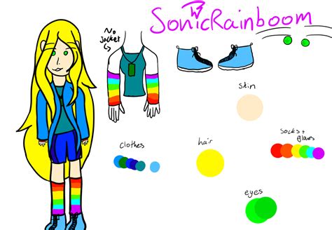 Sonicrainboom Oc Character Sheet By Sonicrainboomyt On Deviantart
