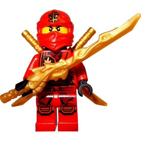 Lego Ninjago Minifigur Kai Roter Ninja Mit Drachenschwert Und 2