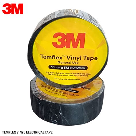 KM Lighting Product 3M TEMFLEX VINYL PVC Electrical Tape Model