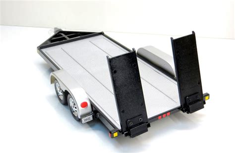 124 Scale Diecast Car Trailer Carrier Acapsule Toys And Ts