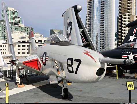 Grumman F9f 8p Cougar Usa Navy Aviation Photo 6068231
