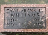 David Franklin Williams (1917-1917) - Mémorial Find a Grave