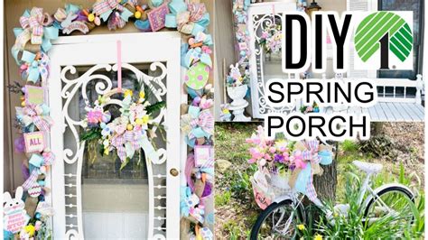 A free special printable just for you! 🌿 DIY DOLLAR TREE SPRING PORCH DECOR OUTDOOR EASTER ...