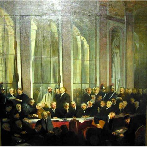 Signing Of The Treaty Of Versailles 1919 National Portrait Gallery