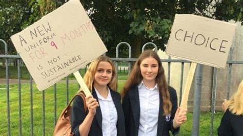 Gender Neutral Uniform Sparks Protest At Lewes Priory School Bbc News