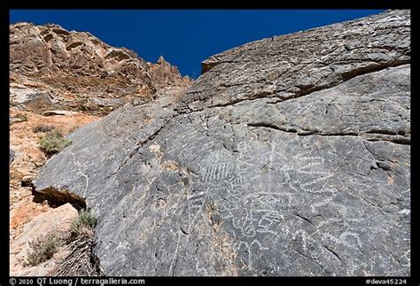Picturephoto Petroglyphs Klare Spring Titus Canyon Death Valley