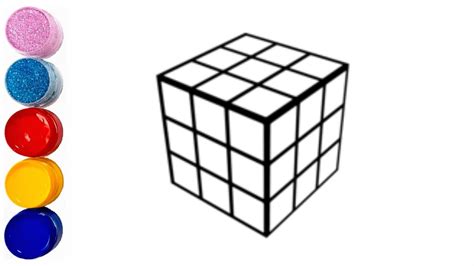 Como Dibujar Un Cubo Cómo Dibujar Un Cubo De Rubik Youtube