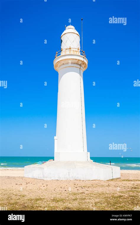 Talaimannar Lighthouse Sri Lanka Talaimannar Is Located On The
