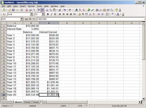 An Introduction To Compound Interest With Spreadsheets Part 1 Getting