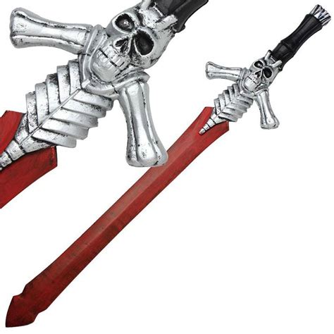 Devil May Cry Dantes Rebellion Heirloom Foam Sword Cosplay Cursed