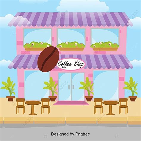 Coffee Shop Vector Hd Png Images Paris Coffee Shop Shop Clipart Cafe