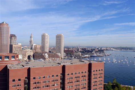 Boston Harbor View I Stock Photo Download Image Now Courthouse