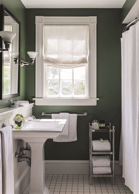 10 Paint Color Ideas For Small Bathrooms Homes Tre Green Bathroom