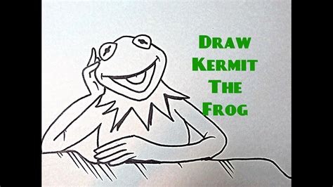 Listen to all the actors who have voiced kermit the frog and vote for your favorite. How To Draw Kermit The Frog - YouTube