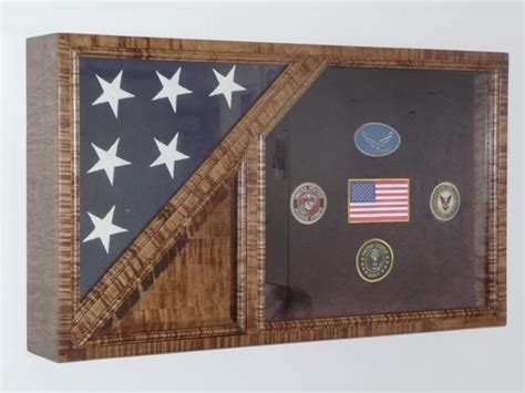 Custom Us Flag Display Cases Boxes Military Medals Display Cases