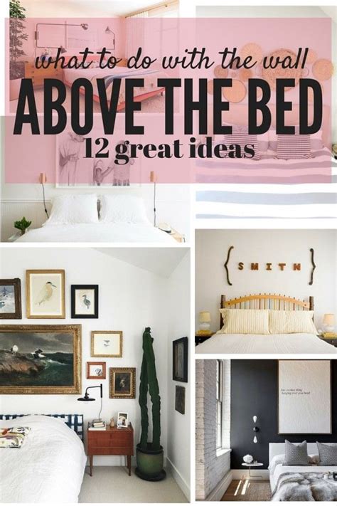 Picture hanging tips hanging pictures on the wall hanging artwork hang pictures hanging frames simple pictures picture hangers find out the right height to hang artwork no matter what size your picture or mirror is; How to Decorate Above Your Bed | Love & Renovations ...
