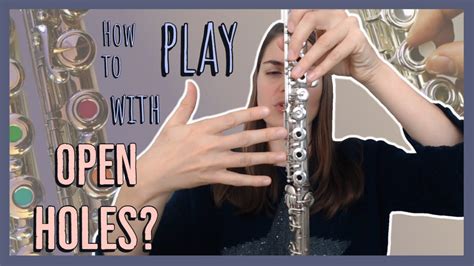 How To Play An Open Holed Flute Youtube