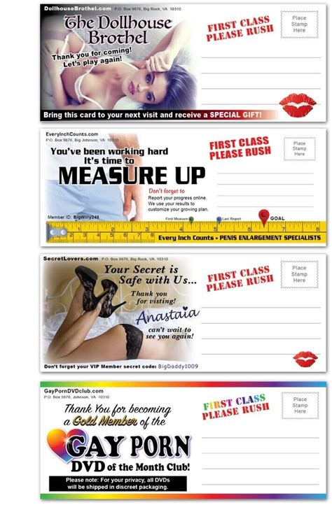 4 Pack Adult Prank Mail Postcards Funny Joke Revenge Gag I Love Gay Porn Cheater Ebay