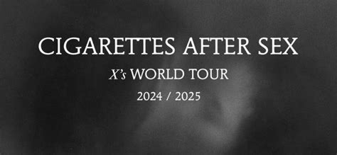 Cigarettes After Sex à Lyon 2024 Billets Prix Et Réservations