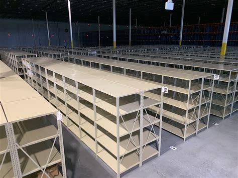 Openclosed Metal Shelving Logic Material Handling