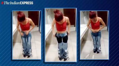 Woman Shoplifter Caught Wearing Eight Pairs Of Jeans Bizarre Video
