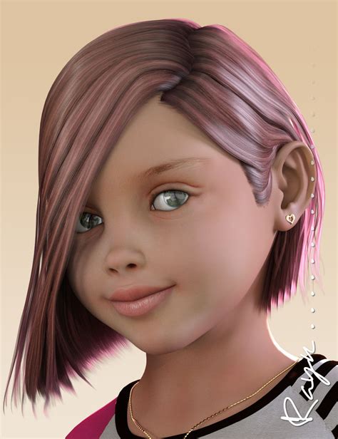 Rayn Character And Hair For Genesis 3 Females Daz 3d
