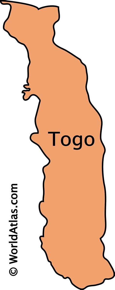 Mapas De Togo Atlas Del Mundo