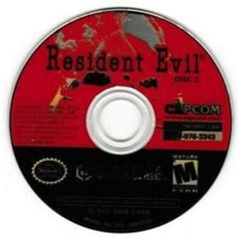 Gamecube Resident Evil Disc One Only Disc 1 Replacement Game
