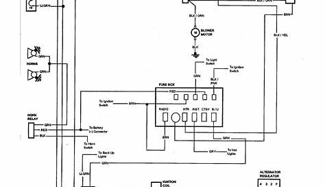 82 Chevrolet Ignition Switch Wiring Diagram - Database - Faceitsalon.com