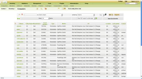 Les agents ocs envoient au serveur à interval régulier leur composition logicielle et matérielle. opensource Asset Management software : GLPI | Linuxaria