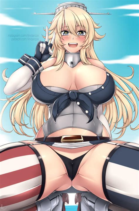 Iowa Kantai Collection By Lindaroze Hentai Foundry