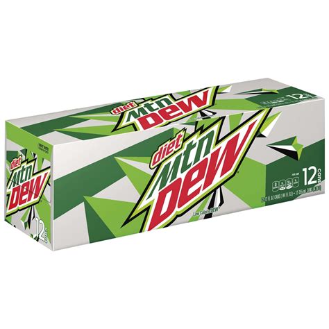 Diet Mountain Dew Can 12 Oz 12 Pack Holy Land Grocery